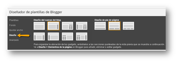 diseñador de plantillas