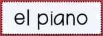 el piano