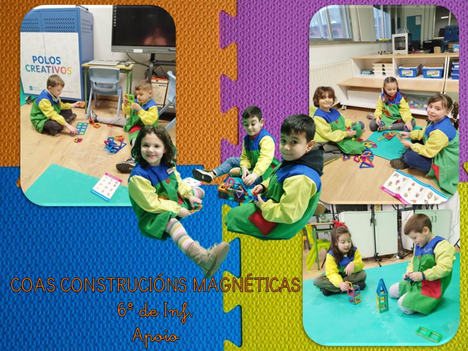 5 anos construcións magnéticas A