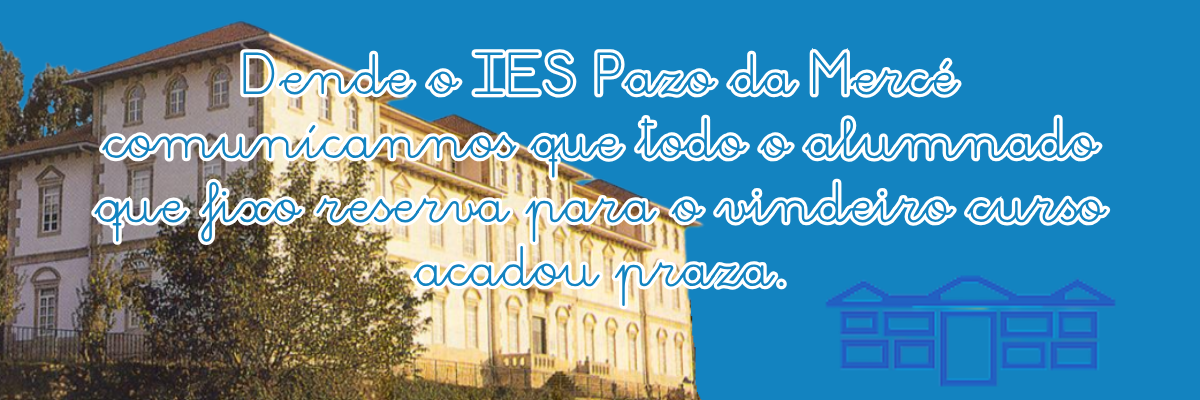 Prazas no IES