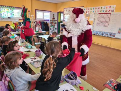 VISITA PAPA NOEL 
