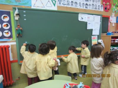 ESCRIBIR EN LA PIZARRA..... COMO NOS GUSTA
