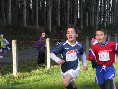 Campo a través. Fran tamén foi primeiro
