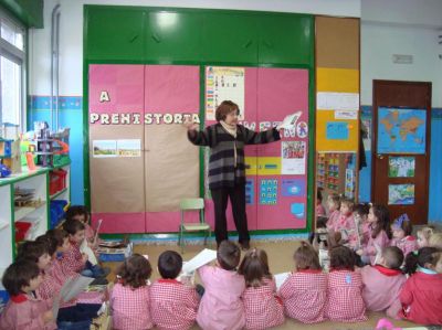 Febreiro, aula de 3 anos.
