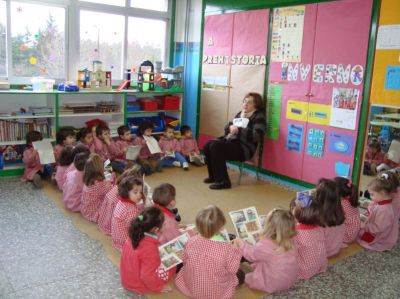 Febreiro, aula de 3 anos.
