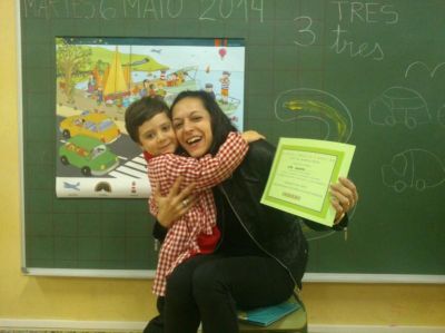 Maio, aula de 3 B
