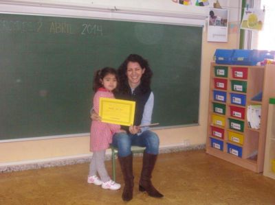Sesión de abril, aula de 3 anos B
