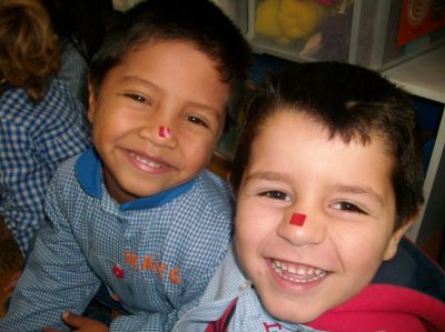 Novembro, aula de 5 anos B.

