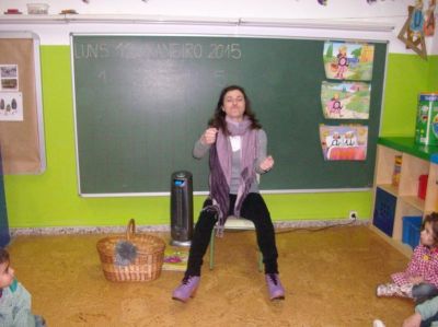Xaneiro, aula de 3-4 anos B.
