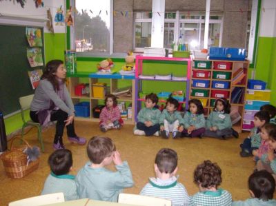 Xaneiro, aula de 3-4 anos B.
