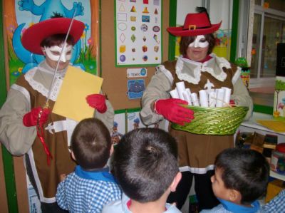 Xaneiro, aula de 5 anos B.
