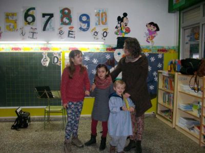 Febreiro, aula de 5 anos B.
