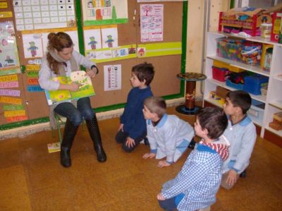 Marzo, aula de 5 anos A.
