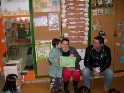 Marzo, aula de 3-4 anos A.
