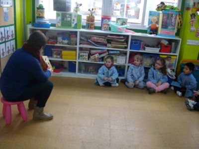 Marzo, aula de 5 anos B.
