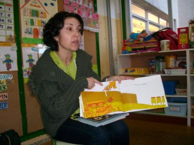 Abril, aula de 5 anos A.
