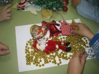 Collage de Nadal de 5 anos
