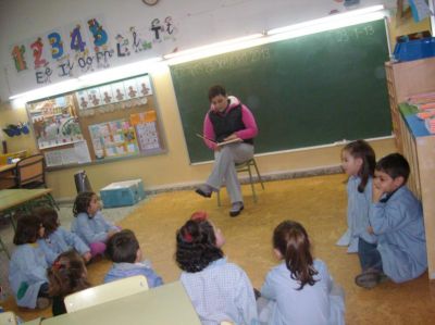 Sesión de xaneiro na aula de 5 anos B
