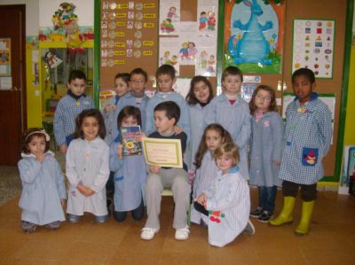 Sesión de xaneiro na aula de 5 anos A
