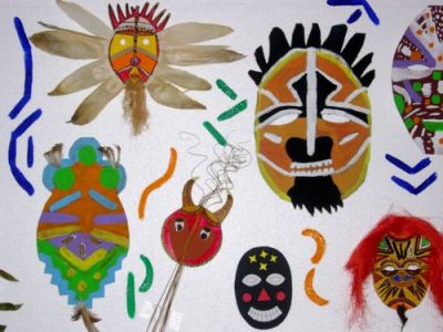 máscaras africanas
