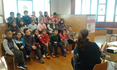 Visita a biblioteca
