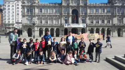 "Descubrir os tesouros" nos encantó porque aprendimos muchas cosas de la historia de nuestra ciudad.

