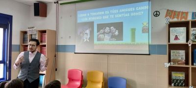 Éric Dopazo diversidade de xénero como persoa trans.
Palabras chave: charla