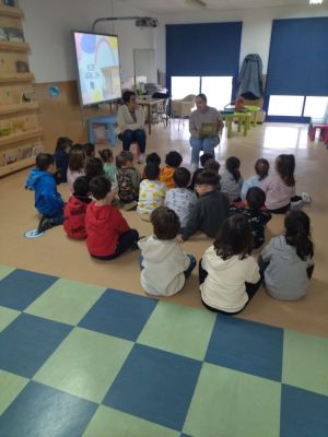 DIA DO POBO XITANO EN INFANTIL
Co gallo da semana do pobo xitano, este martes 2 de abril, veunos facer unha visita Séfora: nai de dous alumnos do centro. Séfora contounos o libro:"Alma" da escritora Sandra Carmona e da editorial ALTRAMUZ.  Ao rematar fixemos unhas pulseiras co motivo da bandeira xitana.
