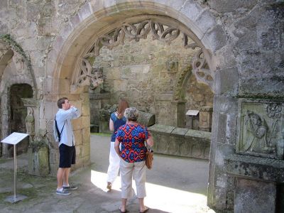 NAS RUINAS DE SANTO DOMINGO
