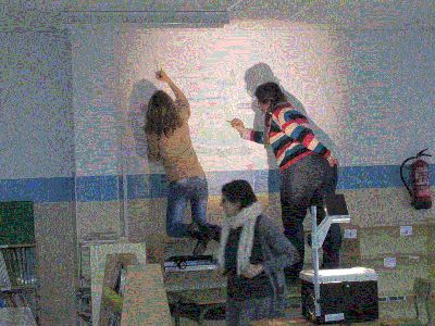 DECORACIÓN DA BIBLIOTECA
