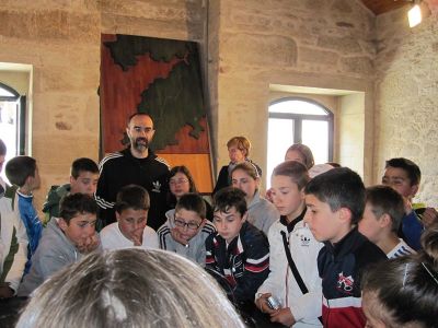 INTERIOR DO CENTRO DE INTERPRETACIÓN
