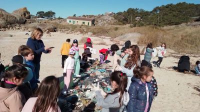 Recolecta de residuos en A Lanzada
O xoves 2 de marzo todo o alumnado de educación primaria foi facer unha recolecta, selección e análise de residuos á praia da Lanzada coa empresa Retoque Retro. Atopamos residuos de todo tipo, bastonciños dos oídos, aparellos de pesca, moitos elementos de plásticos de mexilloeiras e residuos de caza de Canadá e Estados Unidos.
O máis curioso foi un elemento que foi seguido por asociacións e particulares.  https://www.instagram.com/p/Co-mEeqMd4F/?igshid=MDJmNzVkMjY%3D
Foi moi interesante e pasámolo moi ben!
Palabras chave: Recolecta Residuos Lanzada