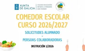 Comedor escolar instrucións