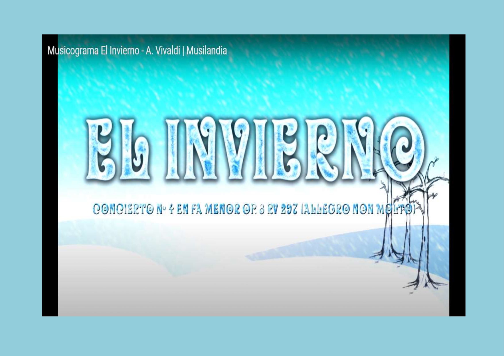 MÚSICA INVERNO