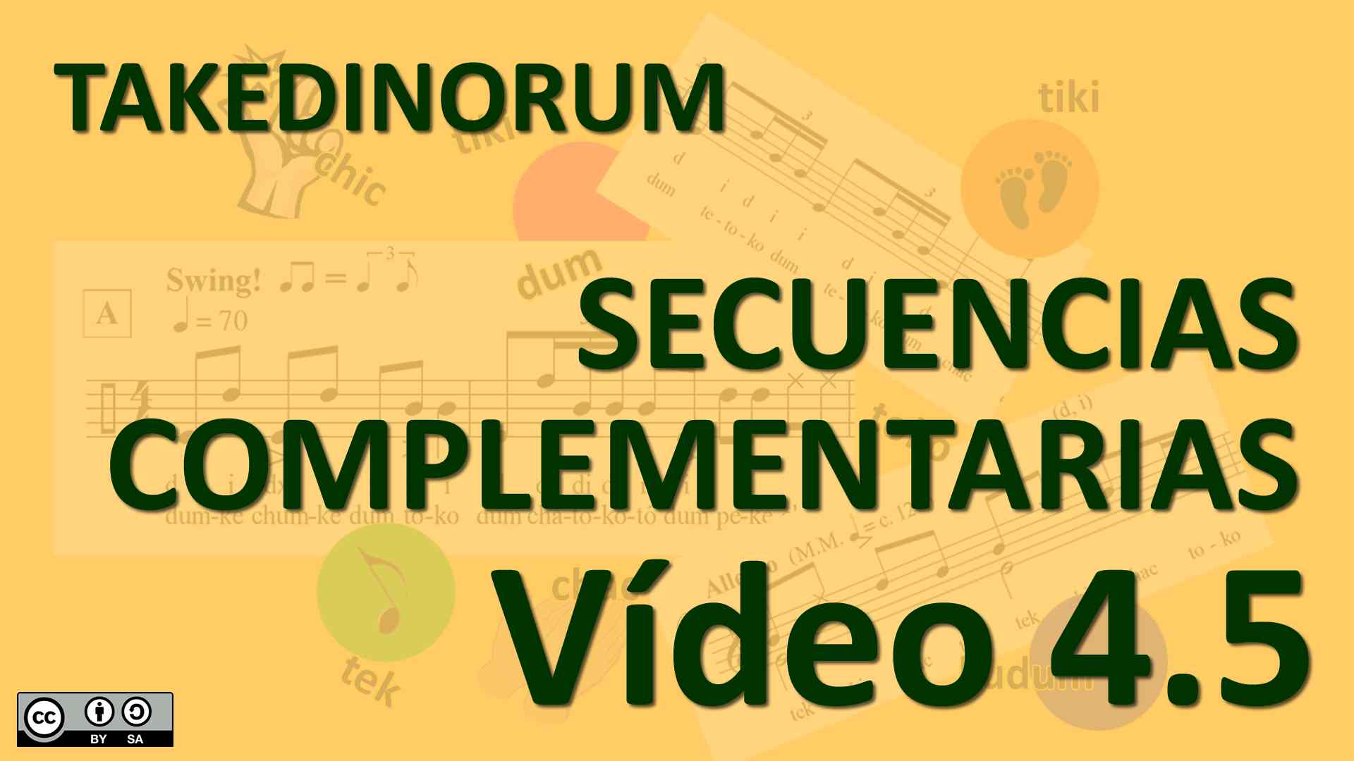 Vídeo 4.5 - Secuencia complementarias