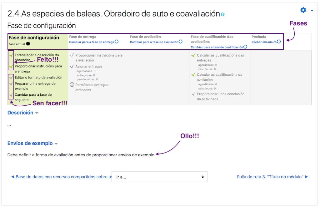 Obradoiro primeira fase