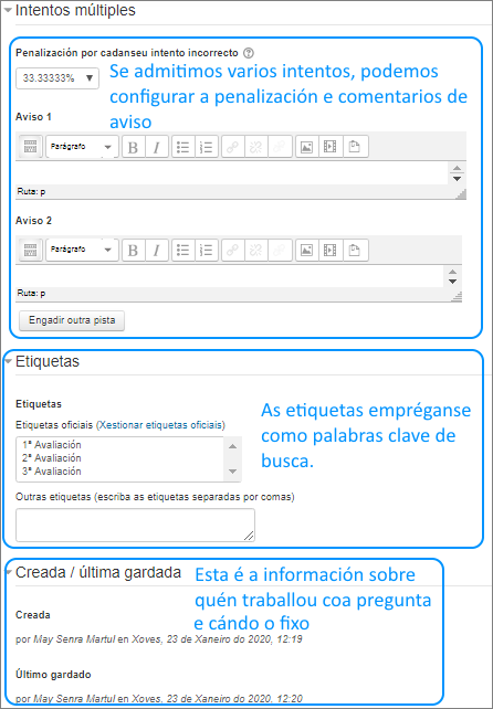 Configuracións comúns