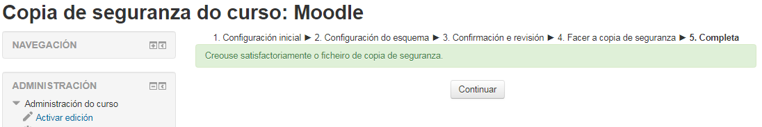 Copia feita con éxito