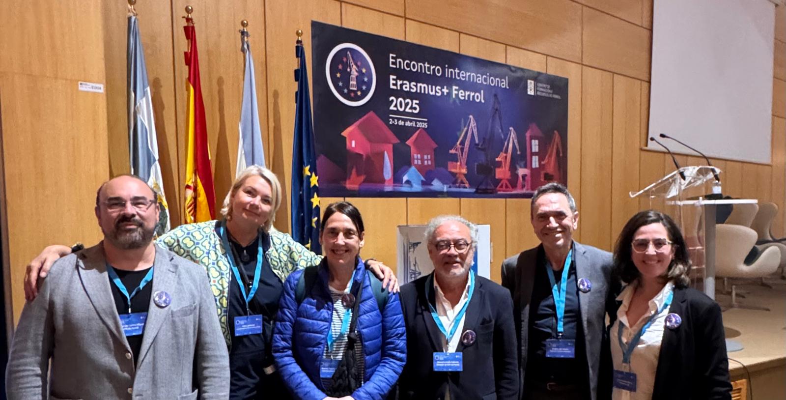 Encontro internacional Erasmus+ 2025 Ferrol