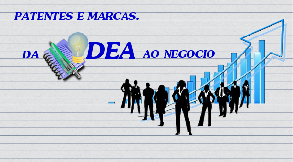 Cartel Patentes e marcas. Da idea ao negocio