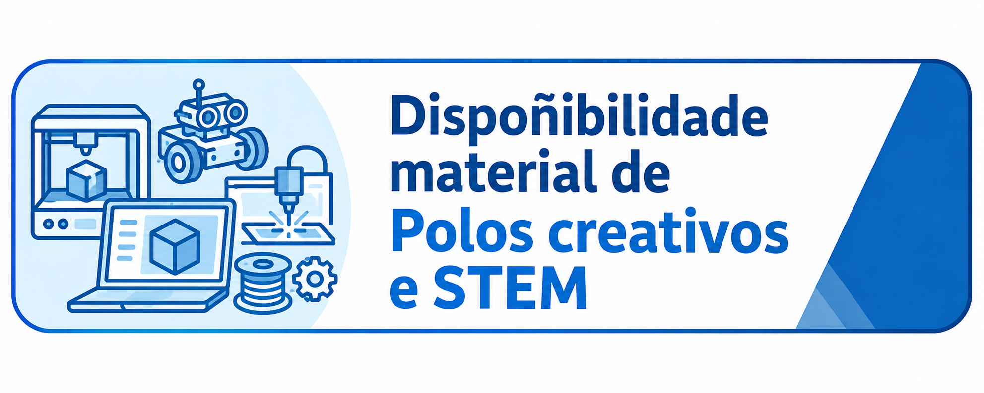 boton disponibilidade material polos creativos e STEM
