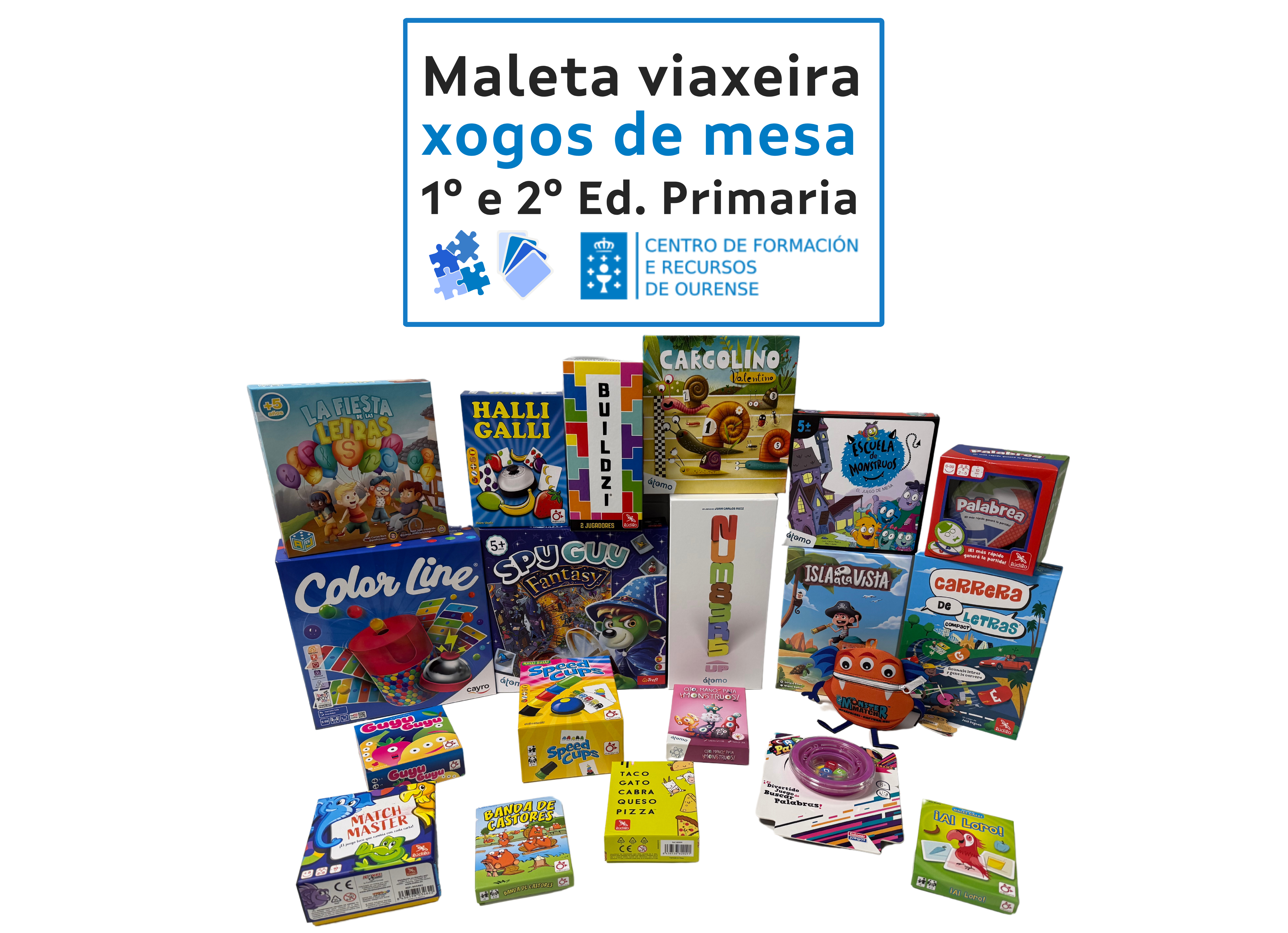 Descrición maleta xogos