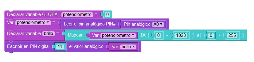 Código en Visualino
