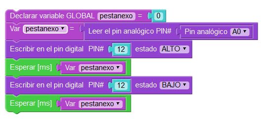Código en Visualino
