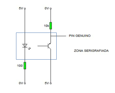 Circuito sensor infravermellos