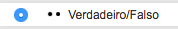 verdadeiro/falso