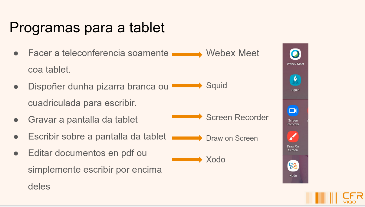programas para tablet