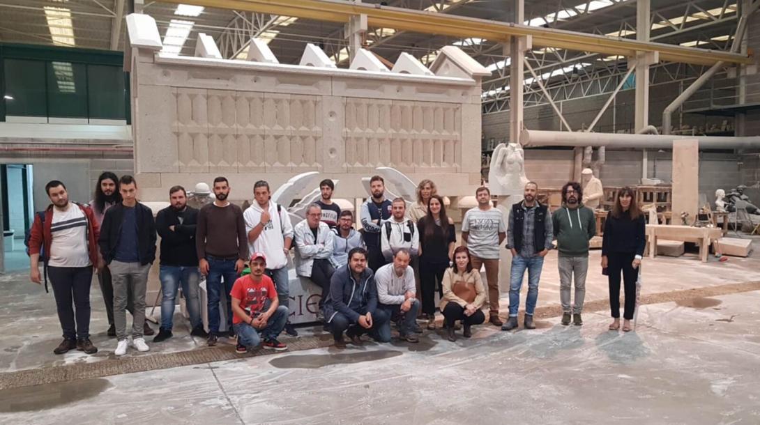 A Escola de Cantería comeza un novo curso cun incremento do alumnado e cos trámites para a creación dos ciclos de FP en marcha