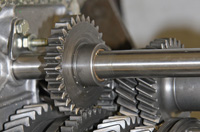 Piñón intermediario de marcha atrás.