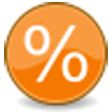 Símbolo del tanto por ciento.